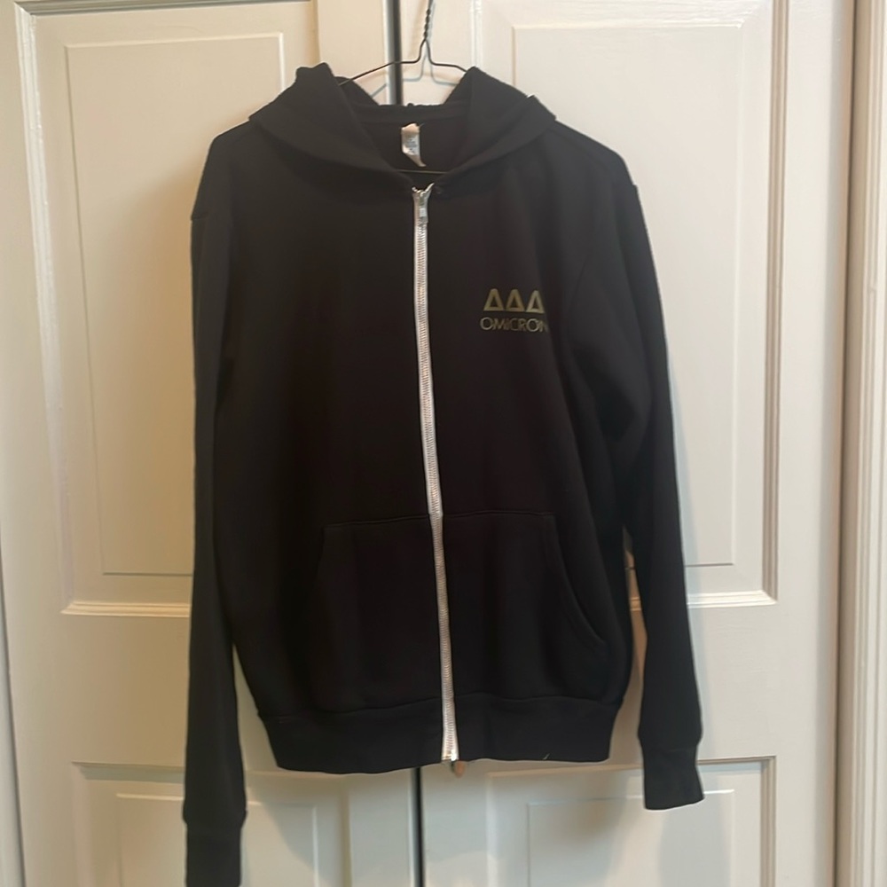 Tridelta Syracuse hoodie size M zip up
